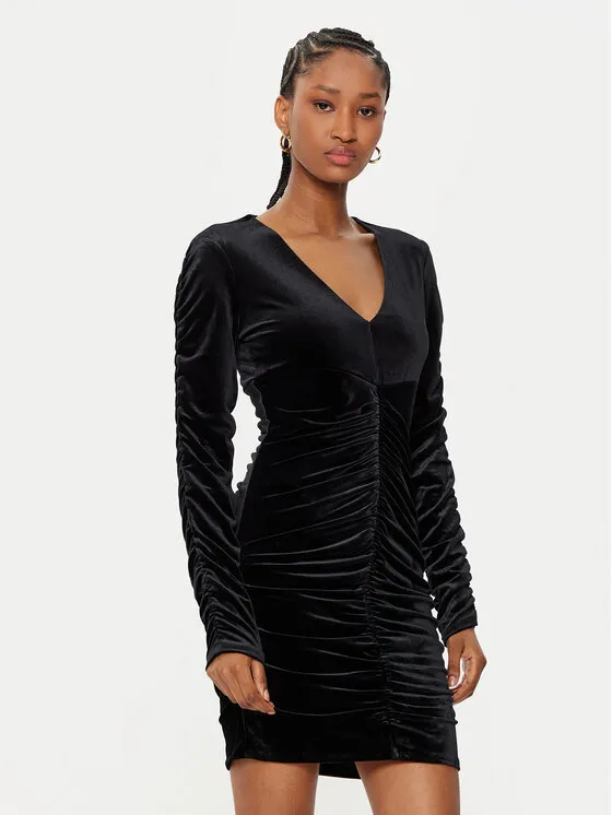 Coctailkleid · Schwarz · Mini