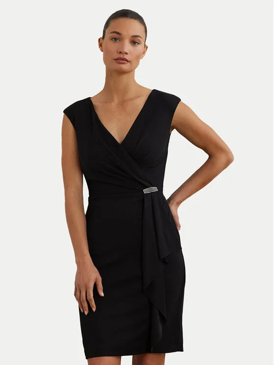 Coctailkleid · Schwarz · Mini