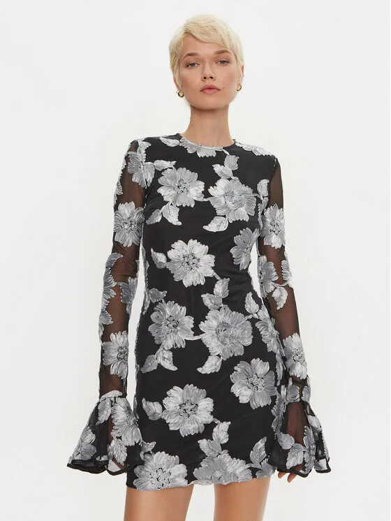 Coctailkleid · Schwarz · Mini