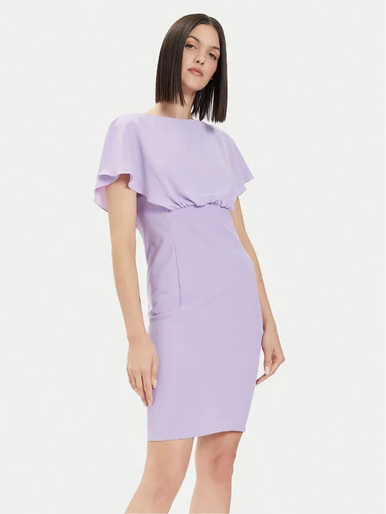 Coctailkleid · Violett · Midi