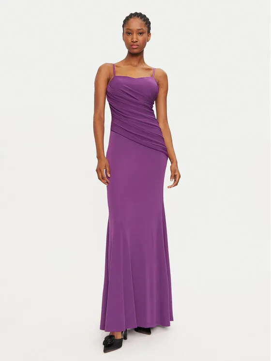 Coctailkleid · Violett · Midi