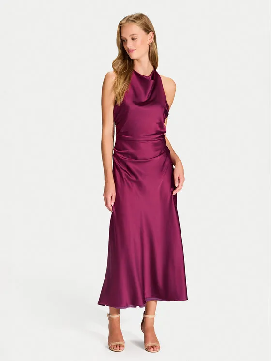 Coctailkleid · Violett · Midi