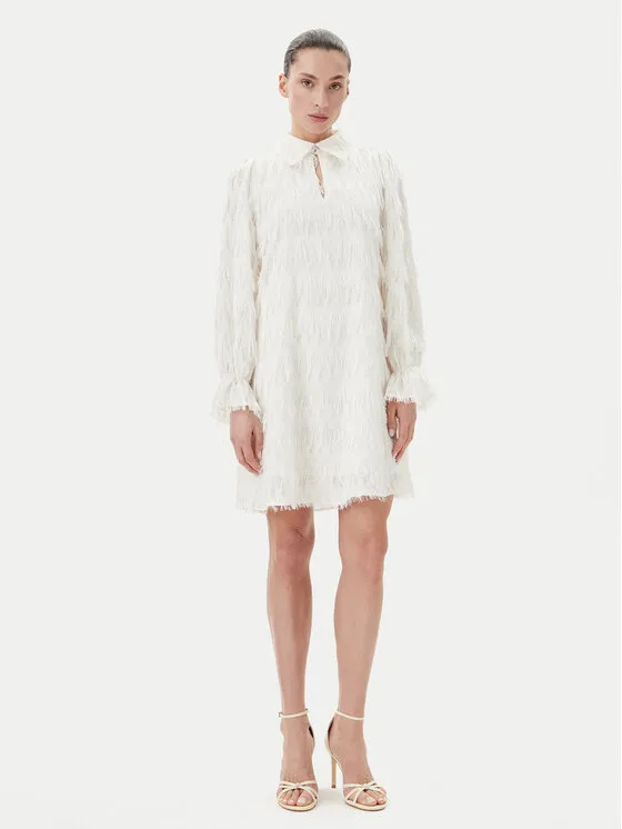 Coctailkleid · Weiß · Mini