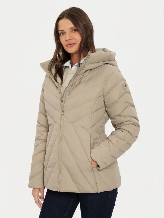 Daunenjacke · Beige