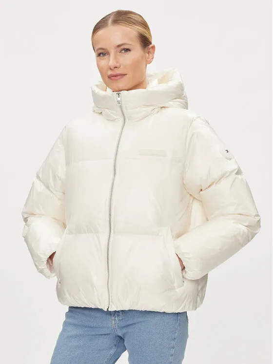 Daunenjacke · Écru