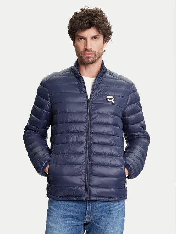 Daunenjacke · Dunkelblau