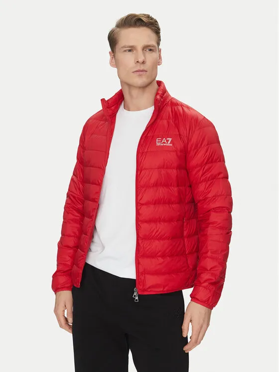 Daunenjacke · Rot