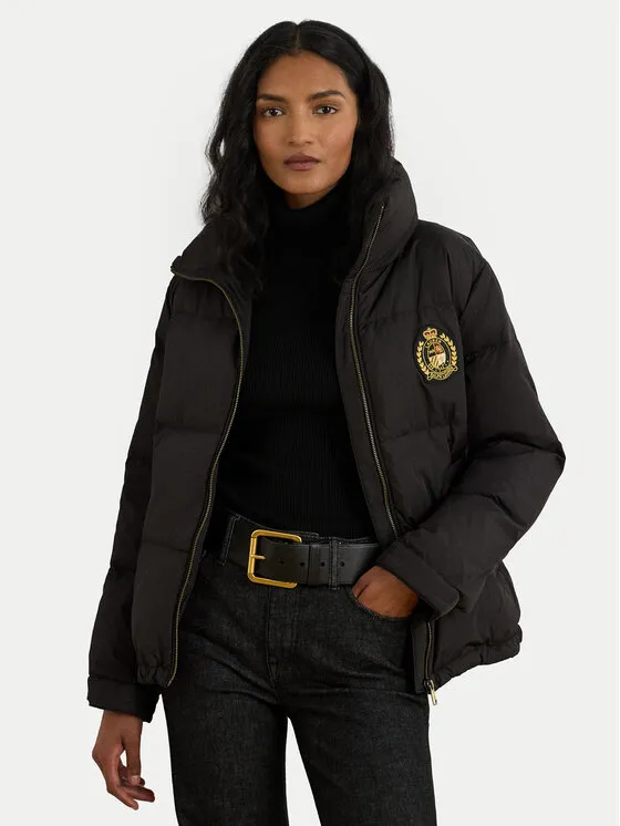 Daunenjacke · Schwarz