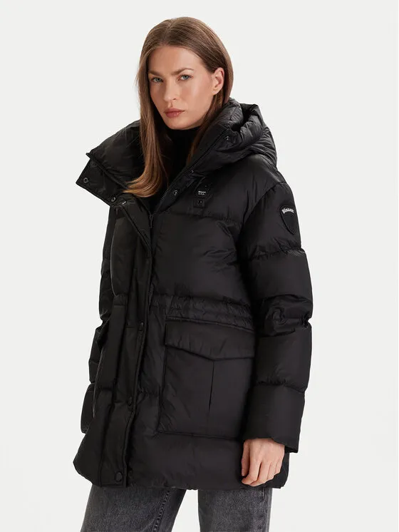 Daunenjacke · Schwarz