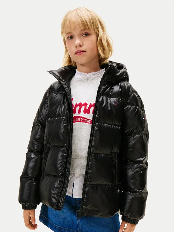 Daunenjacke · Schwarz