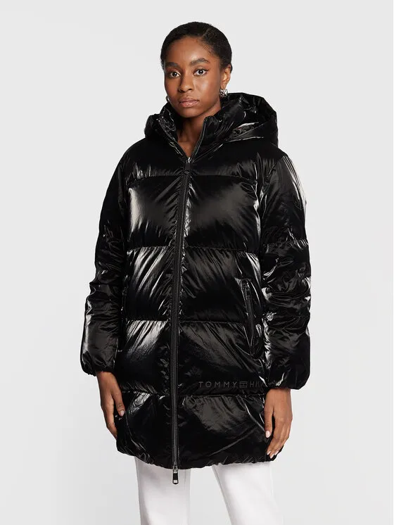 Daunenjacke · Schwarz