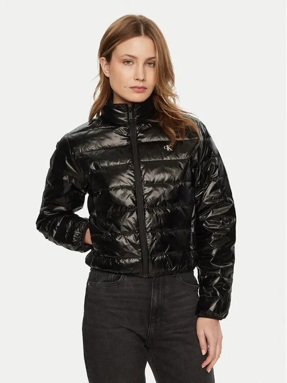 Daunenjacke · Schwarz