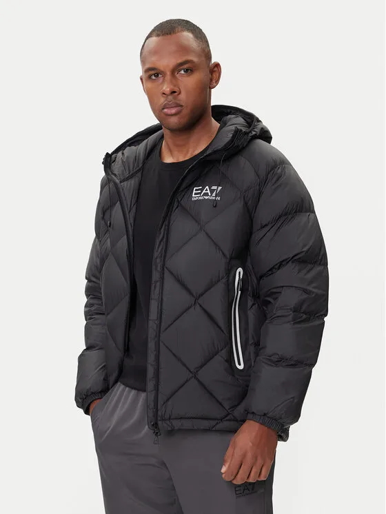 Daunenjacke · Schwarz