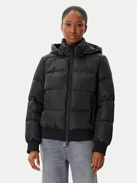 Daunenjacke · Schwarz