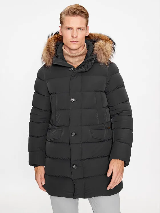 Daunenjacke · Schwarz