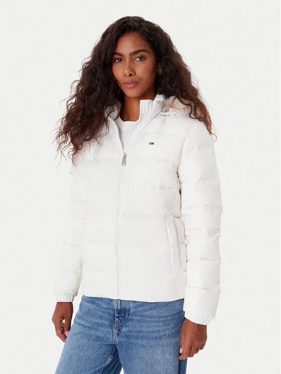 Daunenjacke · Weiß