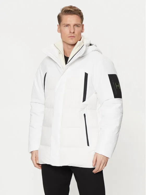 Daunenjacke · Weiß