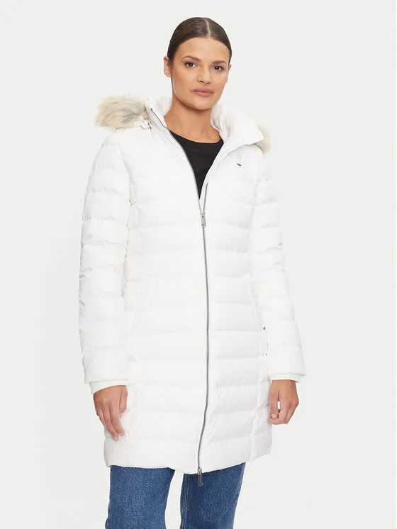 Daunenjacke · Weiß