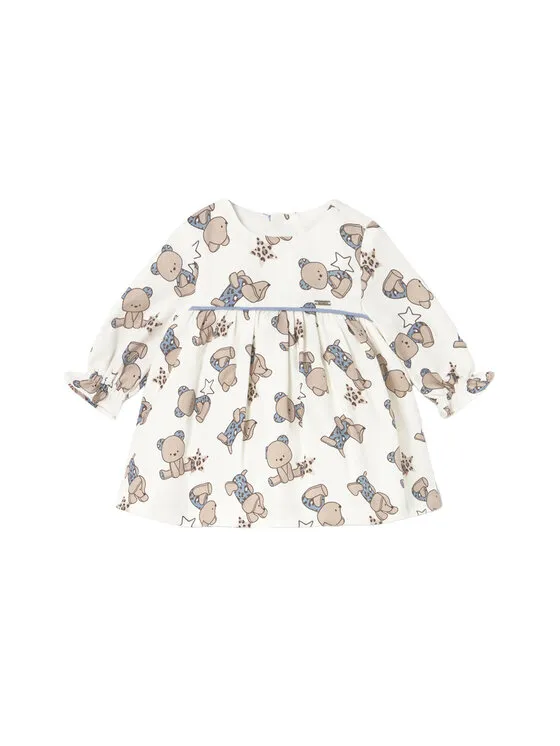 Elegantes Kleid · Écru