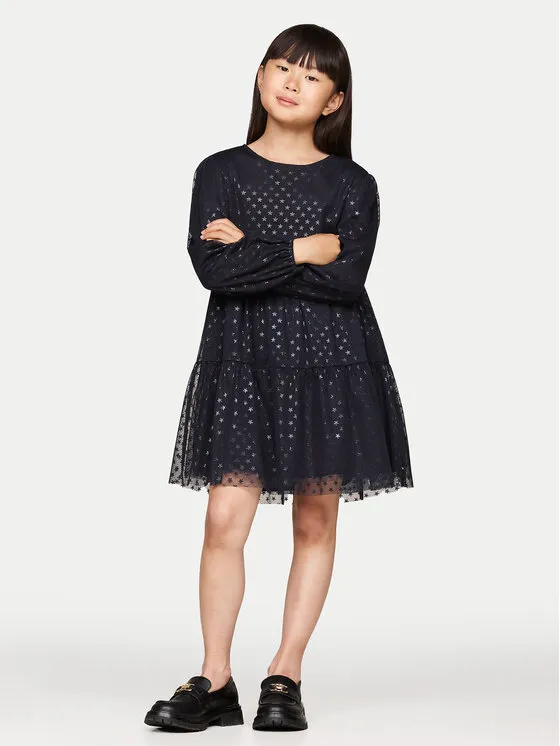 Elegantes Kleid · Dunkelblau