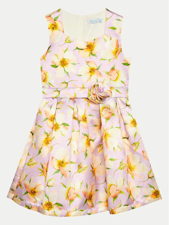 Elegantes Kleid · Violett