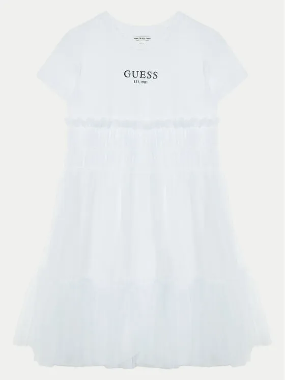 Elegantes Kleid · Weiß