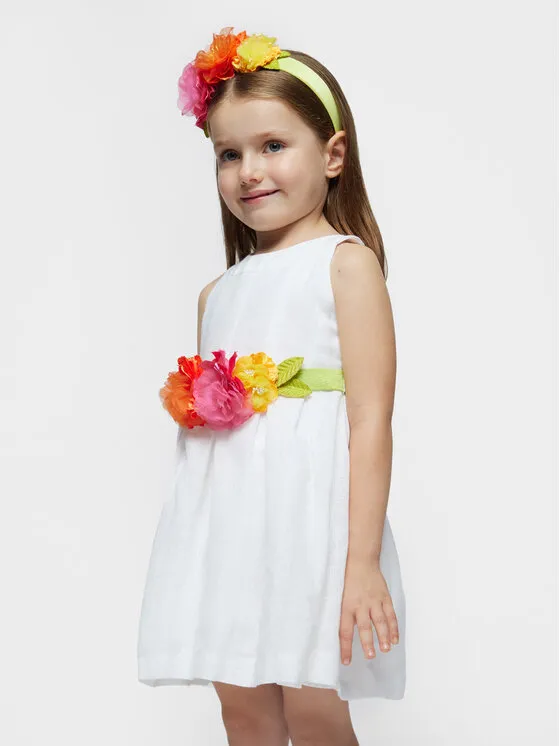 Elegantes Kleid · Weiß