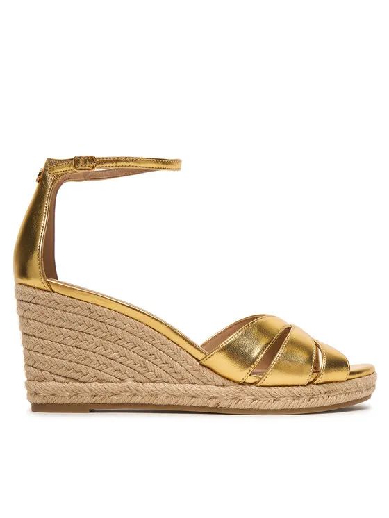 Espadrilles · Goldfarben