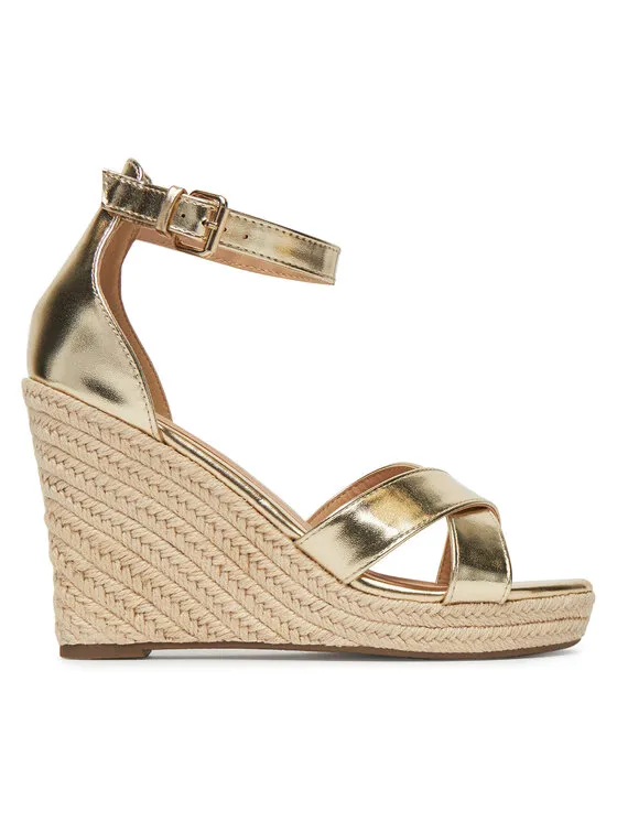 Espadrilles · Goldfarben