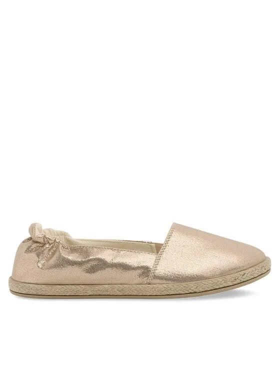 Espadrilles · Goldfarben