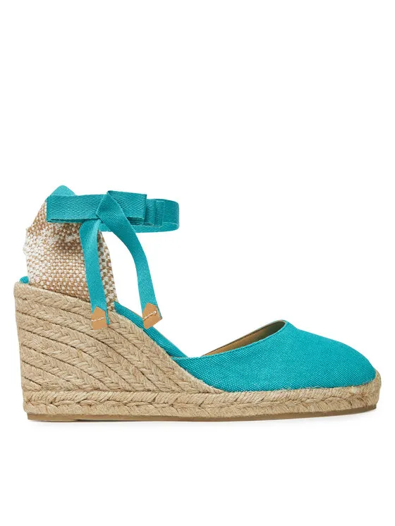 Espadrilles · Türkisfarben