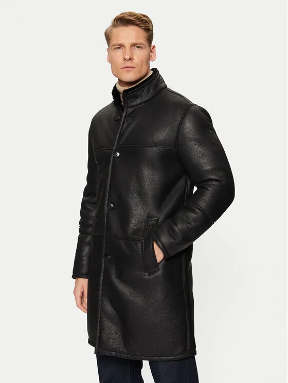 Fellmantel · Schwarz