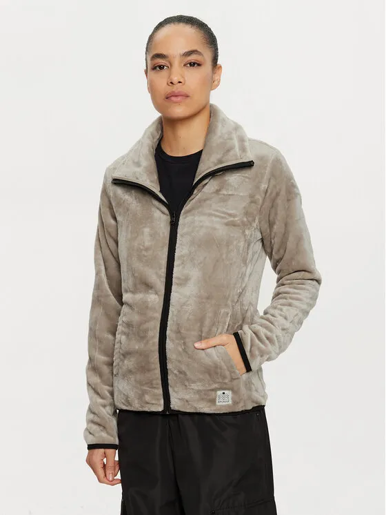 Fleecejacke · Beige