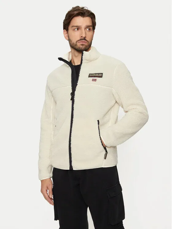 Fleecejacke · Beige