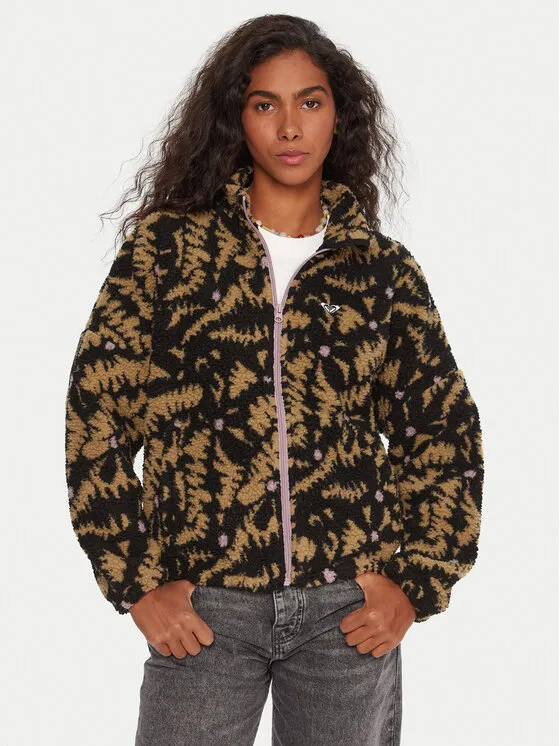 Fleecejacke · Schwarz · Regular Fit