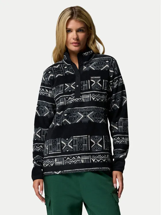 Fleecejacke · Schwarz · Regular Fit