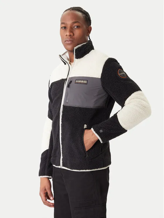 Fleecejacke · Schwarz