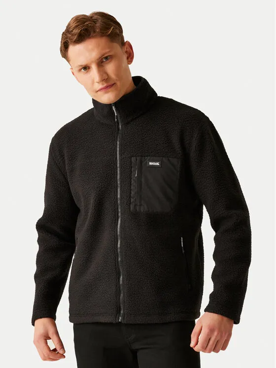 Fleecejacke · Schwarz