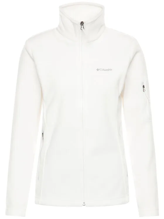 Fleecejacke · Weiß · Regular Fit