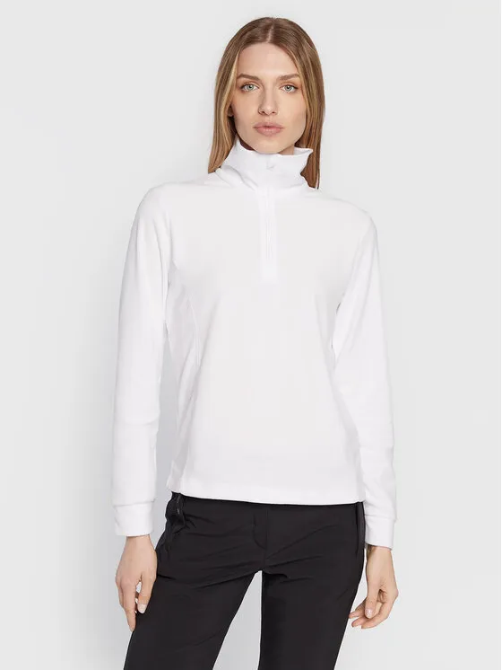 Fleecejacke · Weiß · Regular Fit