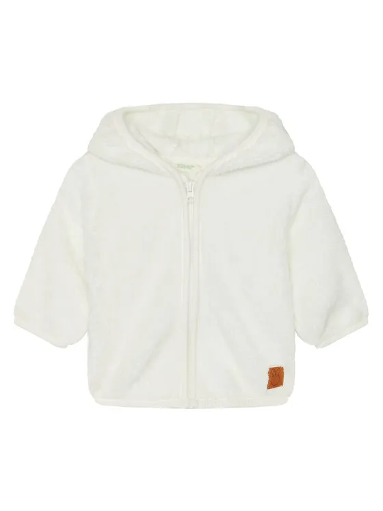 Fleecejacke · Weiß