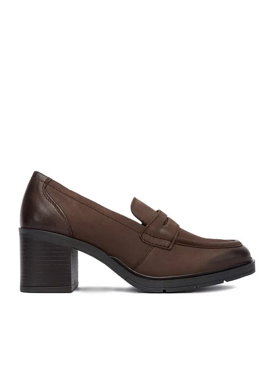 Halbschuhe · Braun · 7 cm