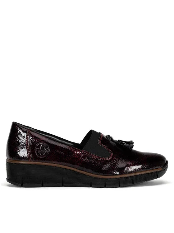 Halbschuhe · Dunkelrot