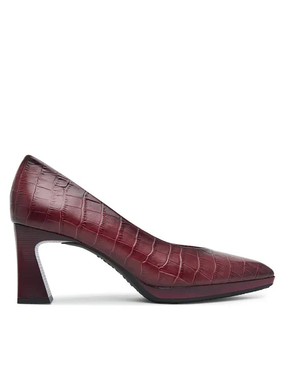 Halbschuhe · Dunkelrot