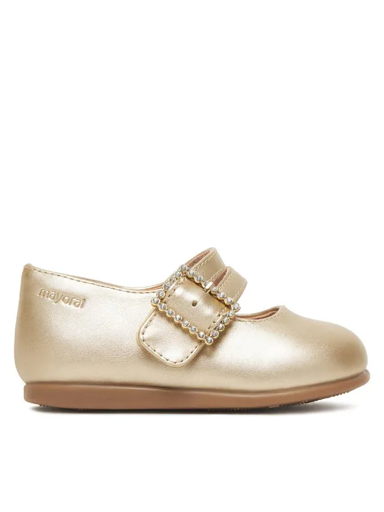 Halbschuhe · Goldfarben