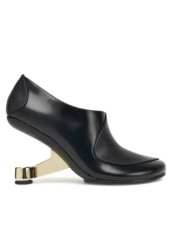 Halbschuhe · Schwarz · 10 cm