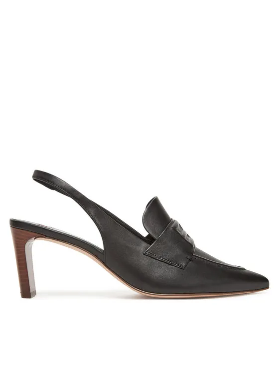 Halbschuhe · Schwarz · 6 cm