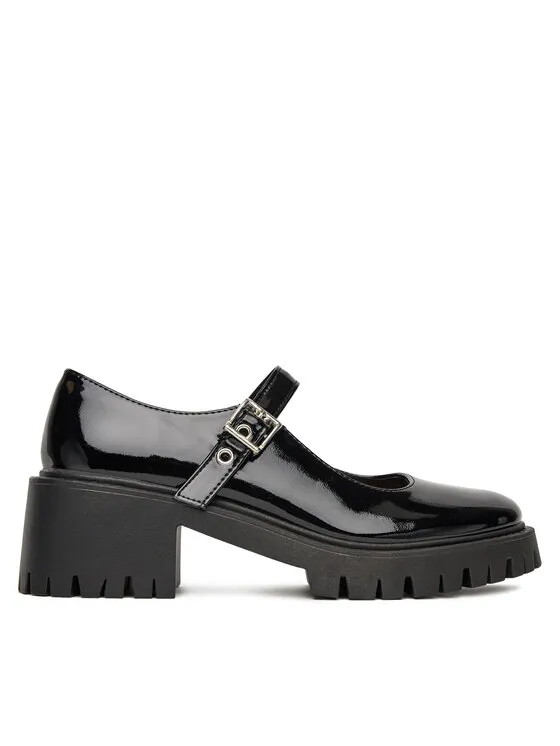 Halbschuhe · Schwarz · 6 cm