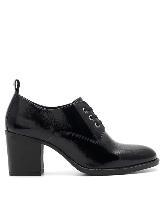 Halbschuhe · Schwarz · 7 cm