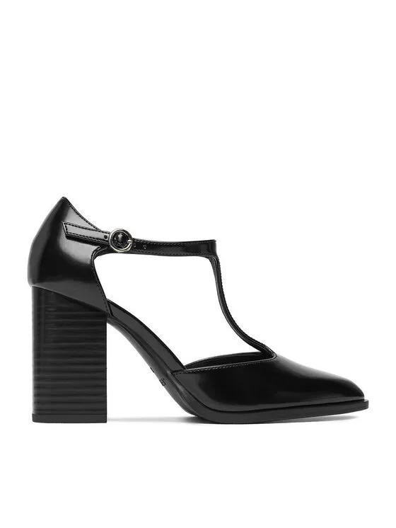 Halbschuhe · Schwarz · 8 cm